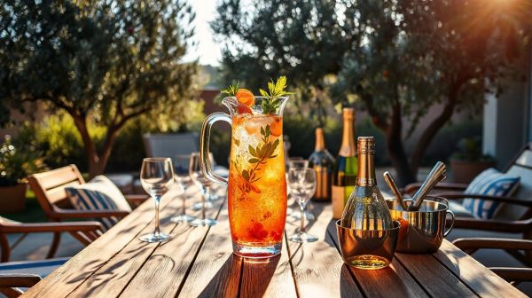 5 idées pour intégrer un bar à Spritz lors de vos soirées d'été
