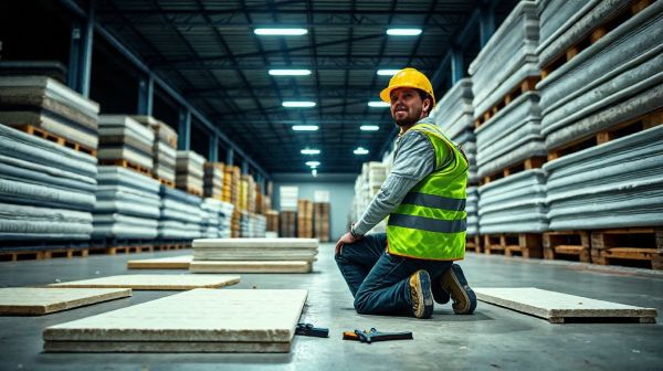 Comment installer un matelas isolant dans l'industrie