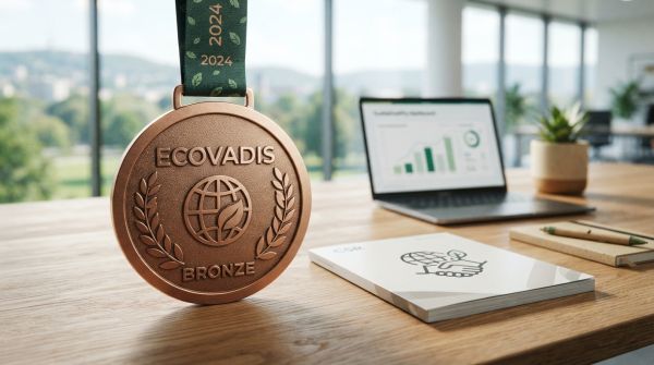 Pourquoi obtenir la médaille EcoVadis bronze valorise votre image RSE